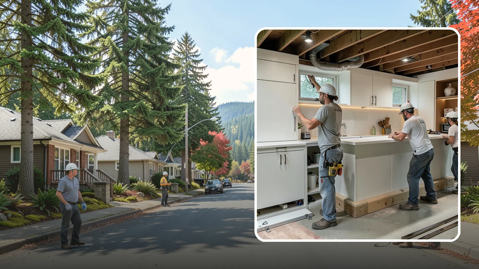 Basement Bar Construction in Hunts Point, King County, WA - Basement bar construction builds a custom wet or dry bar as the centerpiece of your entertainment space.
