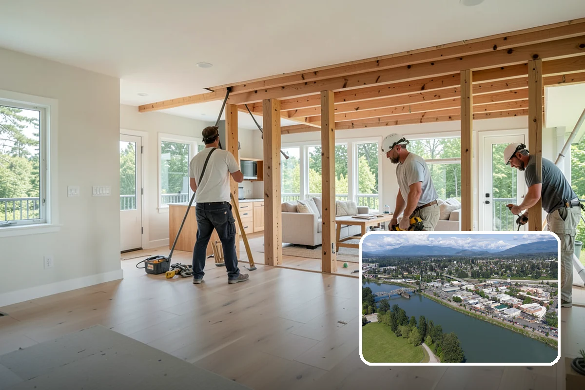Basement Bar Construction in Mount Vernon, Skagit County, WA - Creates a standout entertainment centerpiece