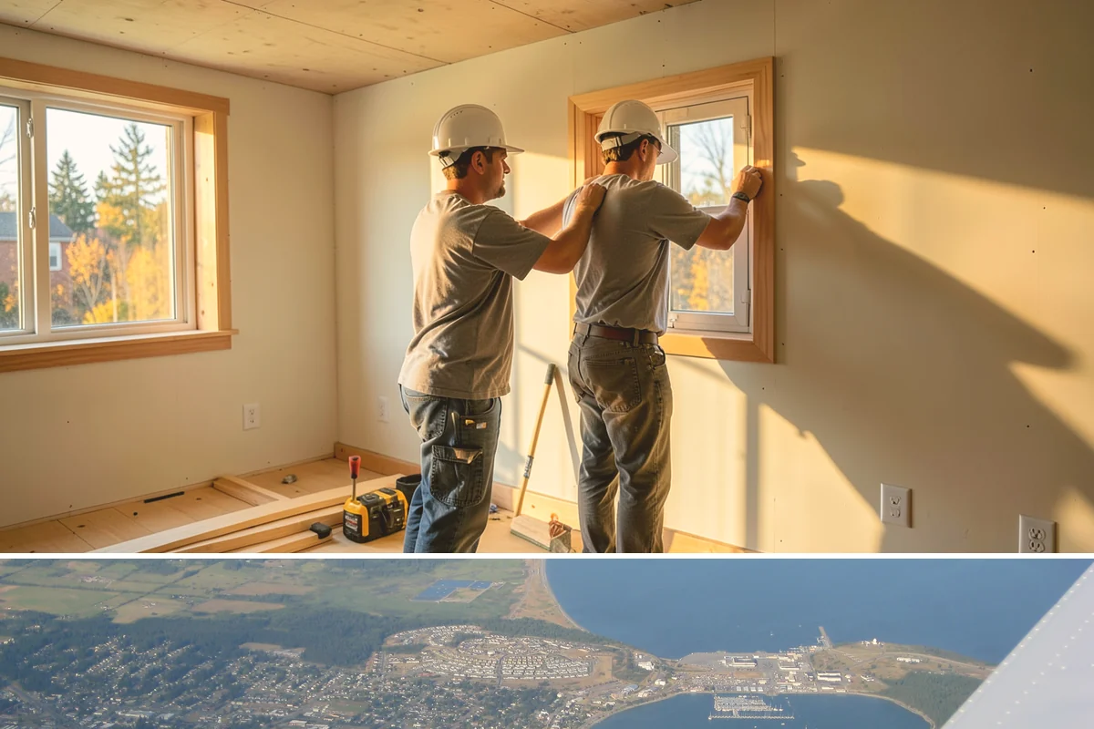 Basement Bar Construction in Oak Harbor, Island County, WA - Bar construction is interior work well suited to the off-season when outdoor projects pause.