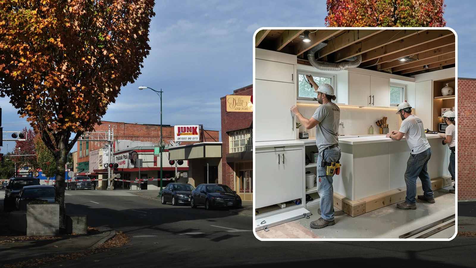 Basement Bar Construction in Puyallup, Pierce County, WA - Basement bar construction builds a custom wet or dry bar as the centerpiece of your entertainment space.