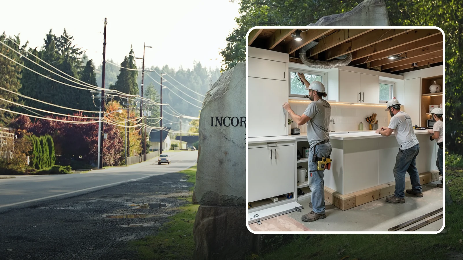 Basement Bar Construction in Wilkeson, Pierce County, WA - Basement bar construction builds a custom wet or dry bar as the centerpiece of your entertainment space.