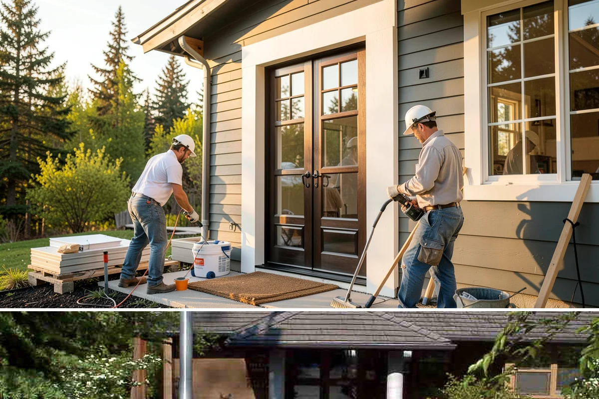 Basement Bar Construction in Yarrow Point, King County, WA - Bar construction is interior work well suited to the off-season when outdoor projects pause.
