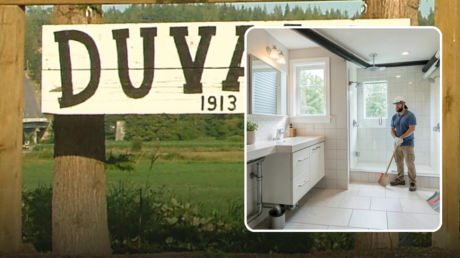 Basement Bathroom in Duvall, King County, WA - A basement bathroom adds a full or half bath below grade, including any needed drainage solutions.