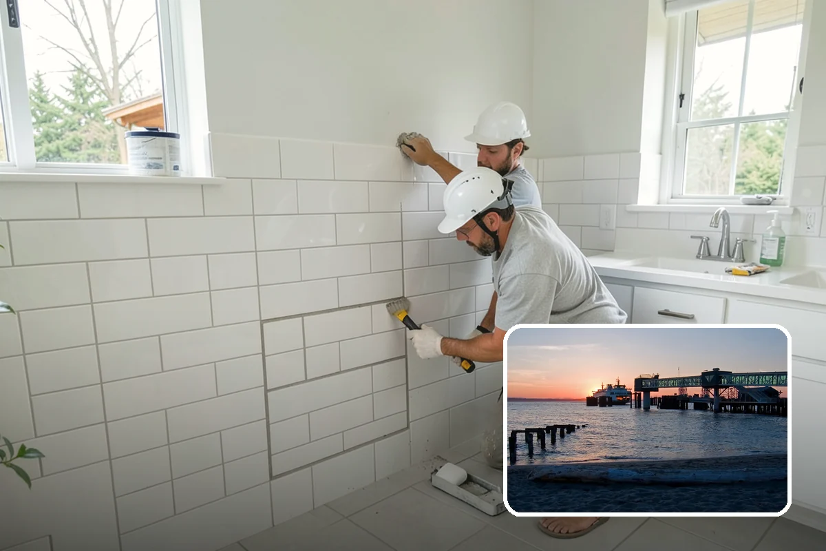 Basement Bathroom in Edmonds, Snohomish County, WA - Makes the basement fully livable
