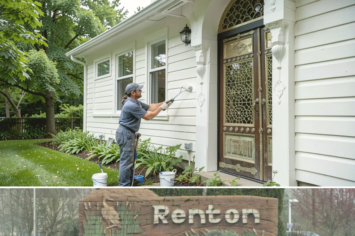 Basement Bathroom in Renton, King County, WA - This interior plumbing work proceeds comfortably in any season, including the wet winter months.