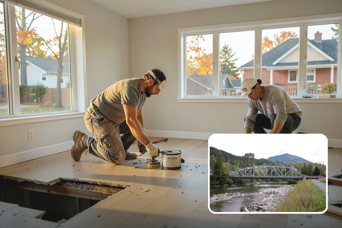 Basement Bathroom in Skykomish, King County, WA - Makes the basement fully livable