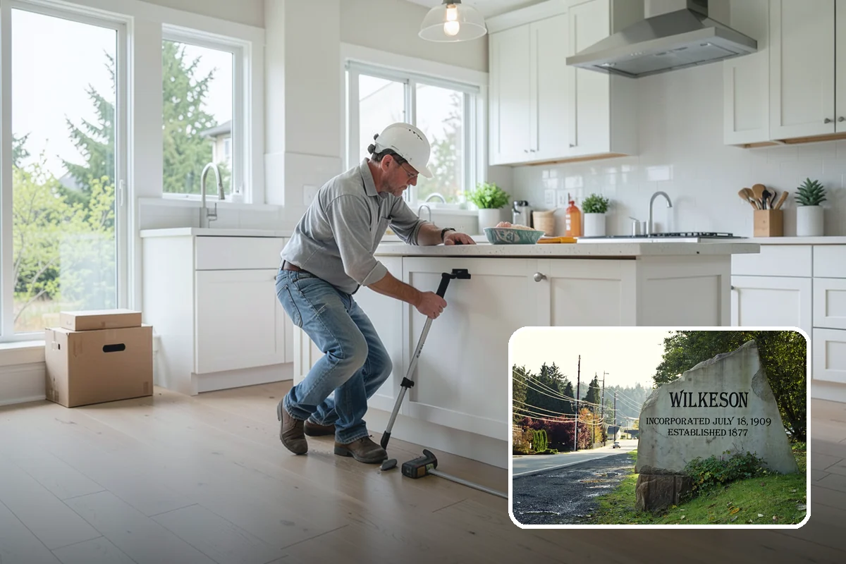 Basement Bathroom in Wilkeson, Pierce County, WA - Makes the basement fully livable