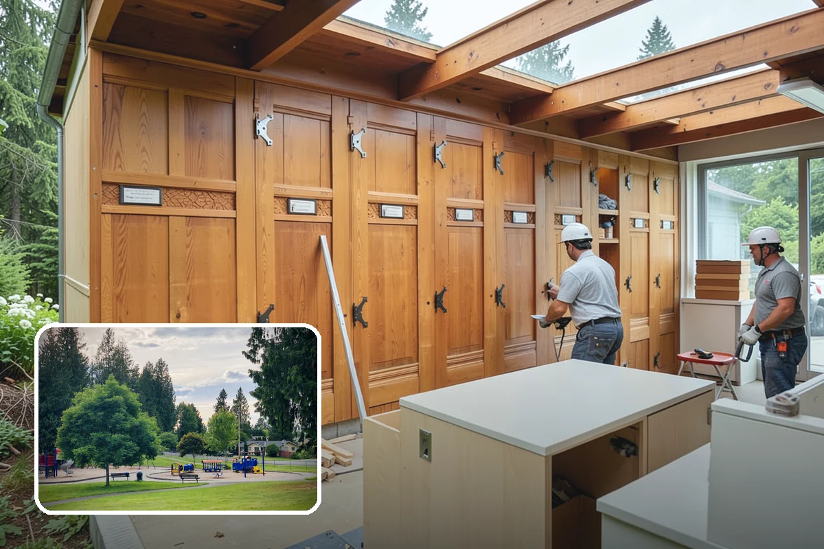 Basement Bedroom in Bonney Lake, Pierce County, WA - Adds a legal, egress-compliant bedroom