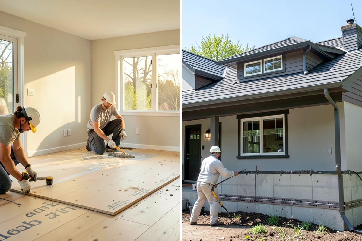 Basement Bedroom in Enumclaw, King County, WA - Plan placement and egress location