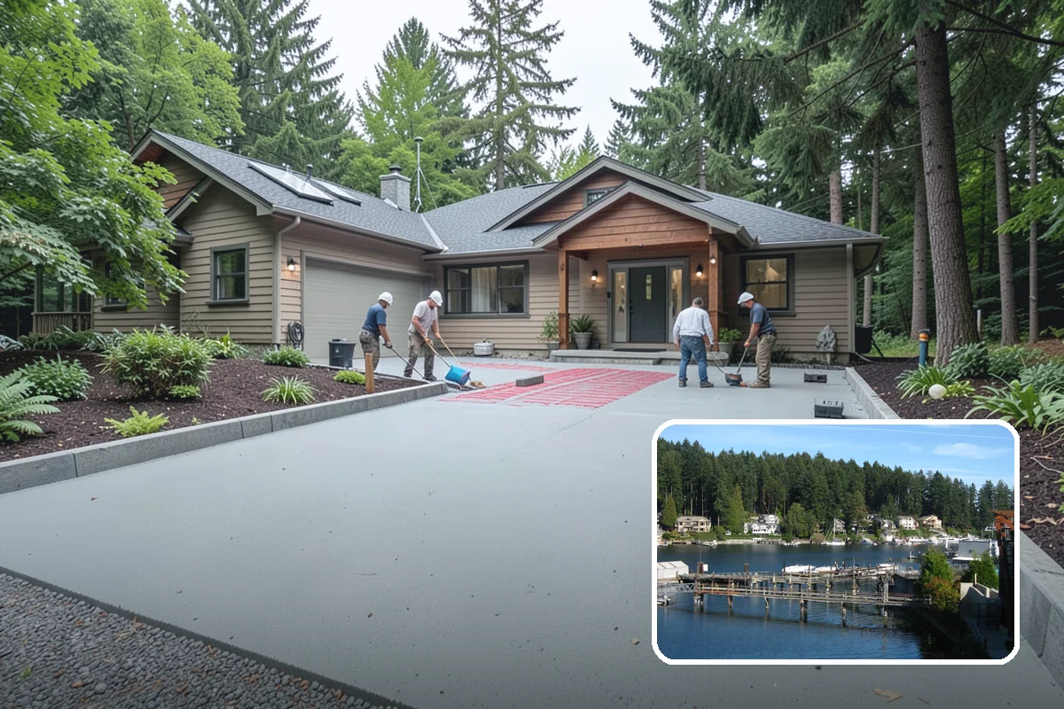 Basement Bedroom in Gig Harbor, Pierce County, WA - Adds a legal, egress-compliant bedroom