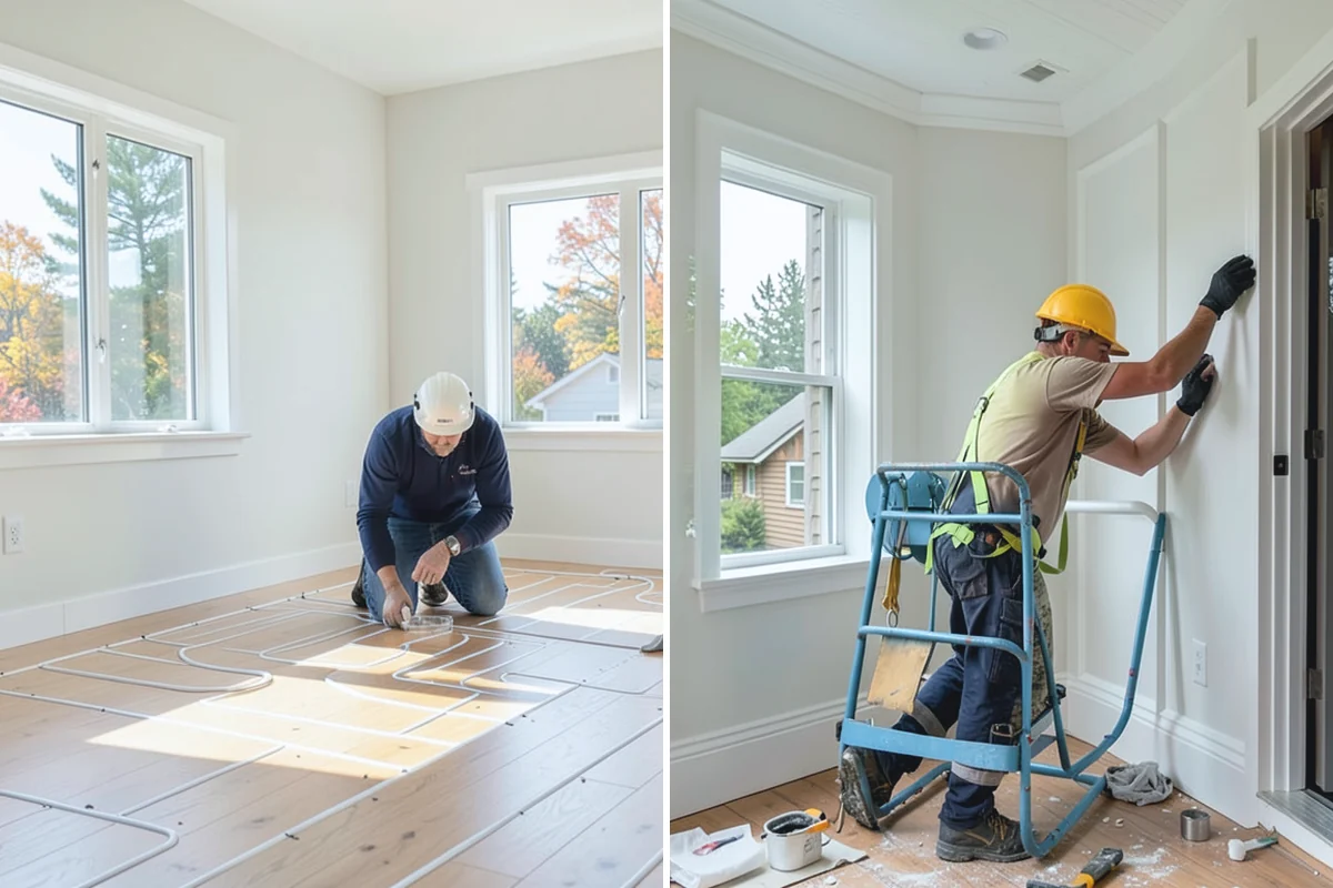 Basement Bedroom in Redmond, King County, WA - Plan placement and egress location