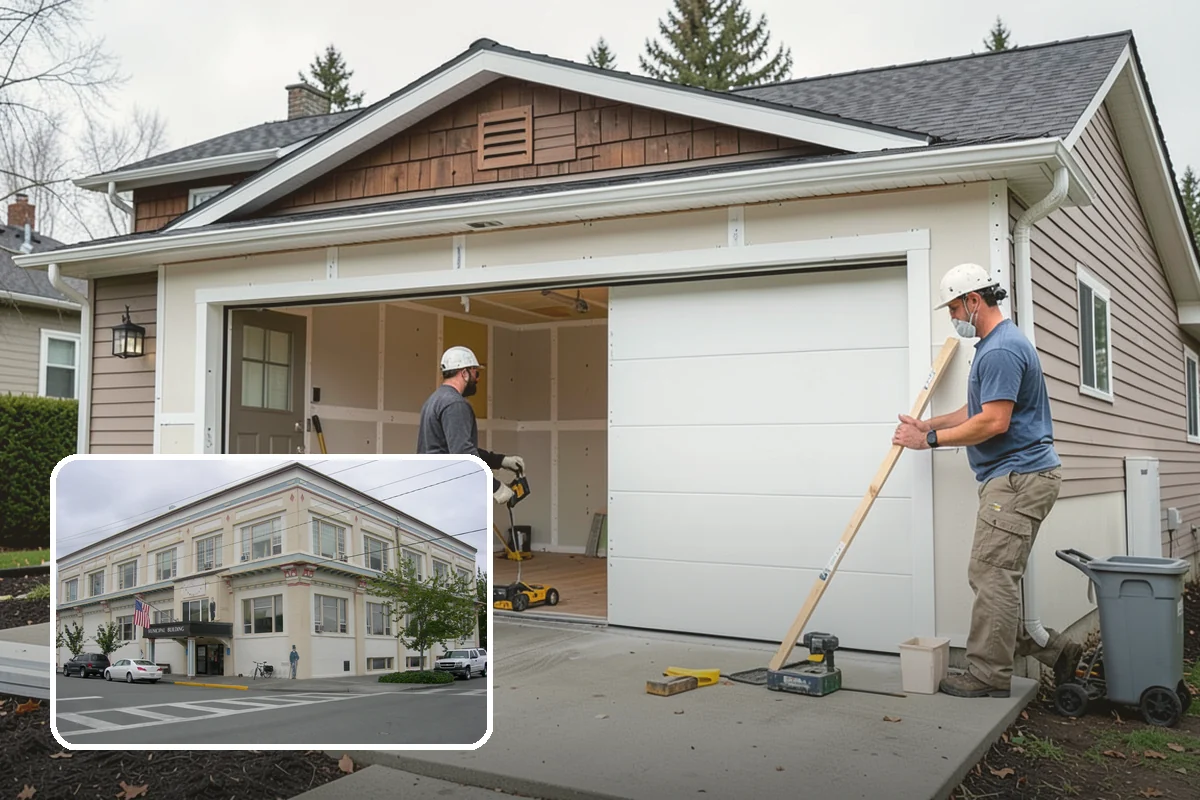 Basement Ceiling in Anacortes, Skagit County, WA - Conceals ducts, pipes, and wiring
