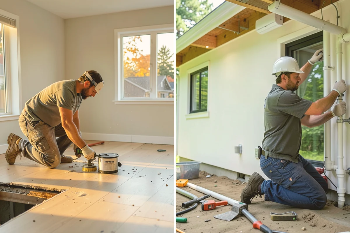 Basement Ceiling in Fife, Pierce County, WA - Choose drywall or drop-ceiling based on access needs