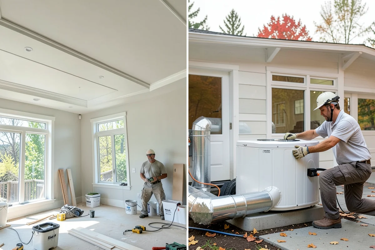 Basement Ceiling in Gig Harbor, Pierce County, WA - Choose drywall or drop-ceiling based on access needs