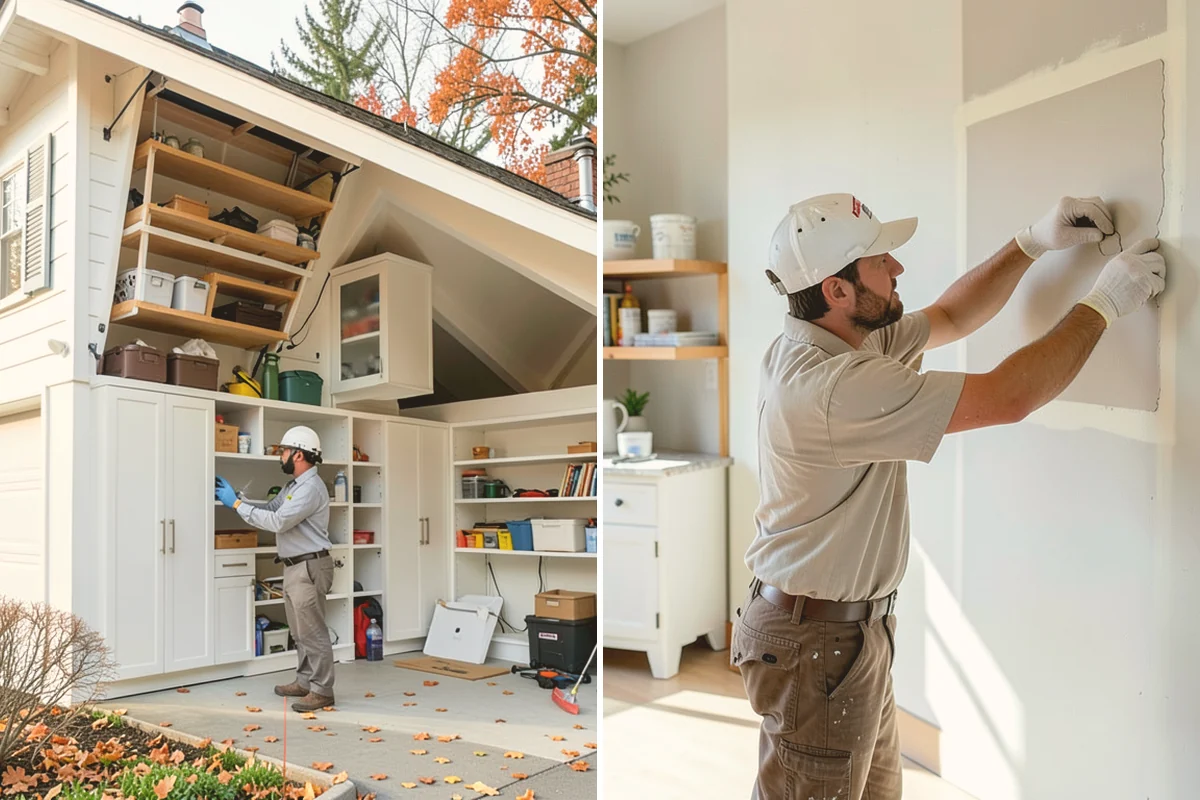 Basement Ceiling in Kirkland, King County, WA - Choose drywall or drop-ceiling based on access needs