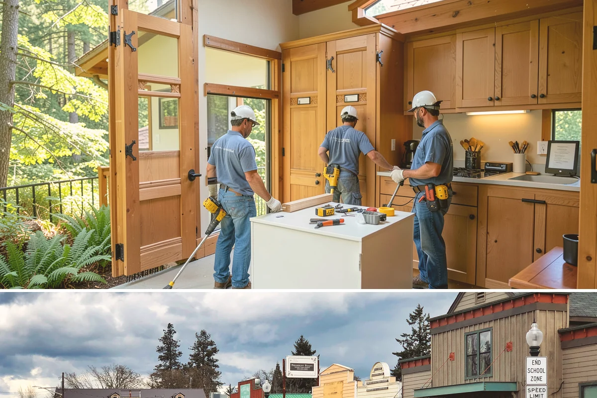 Basement Ceiling in Roy, Pierce County, WA - Ceiling installation is indoor work that fits any time of year, including winter.