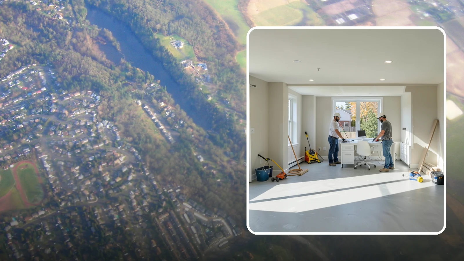 Basement Conversion in Algona, King County, WA - A basement conversion turns raw or storage space into a purposeful room such as a suite, gym, or office.