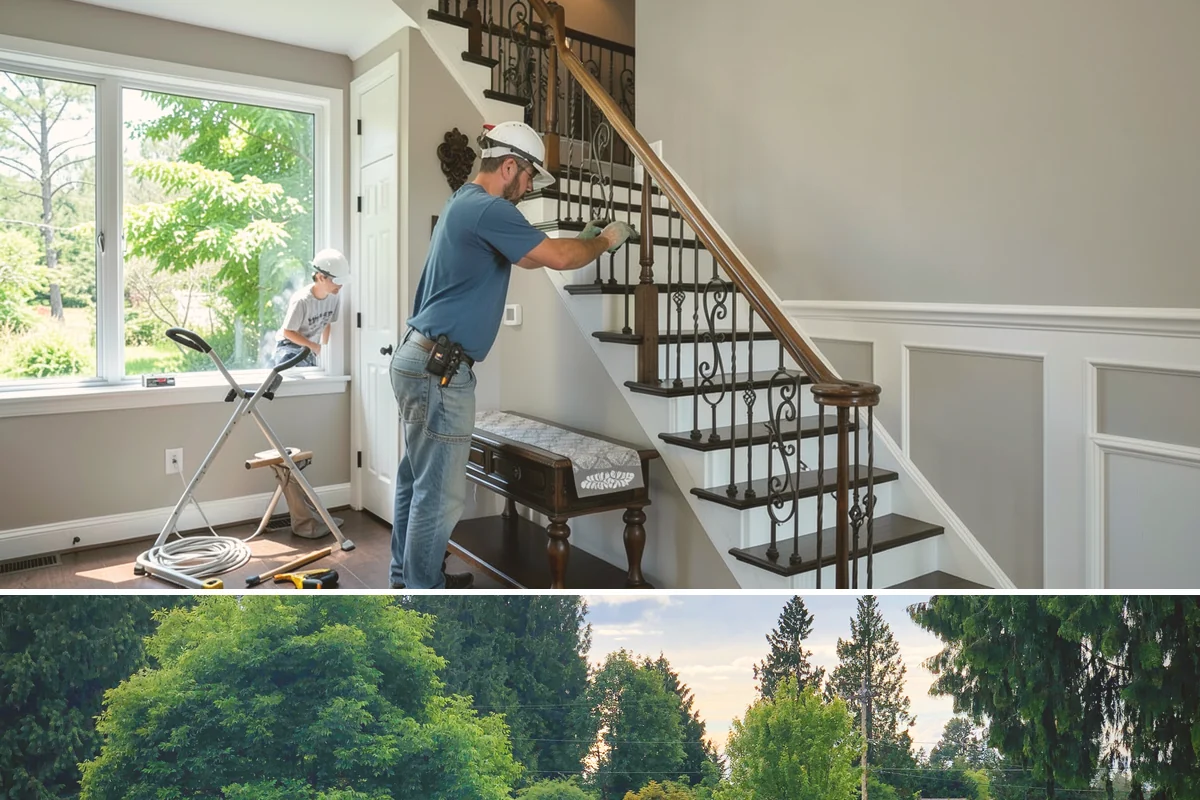 Basement Conversion in Bonney Lake, Pierce County, WA - Conversion work happens indoors and is a great use of the damp off-season.