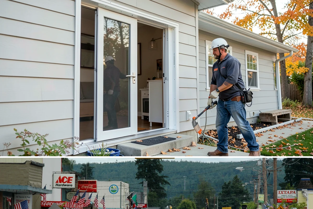 Basement Conversion in Carnation, King County, WA - Conversion work happens indoors and is a great use of the damp off-season.