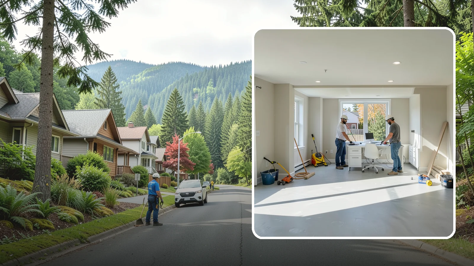 Basement Conversion in Darrington, Snohomish County, WA - A basement conversion turns raw or storage space into a purposeful room such as a suite, gym, or office.