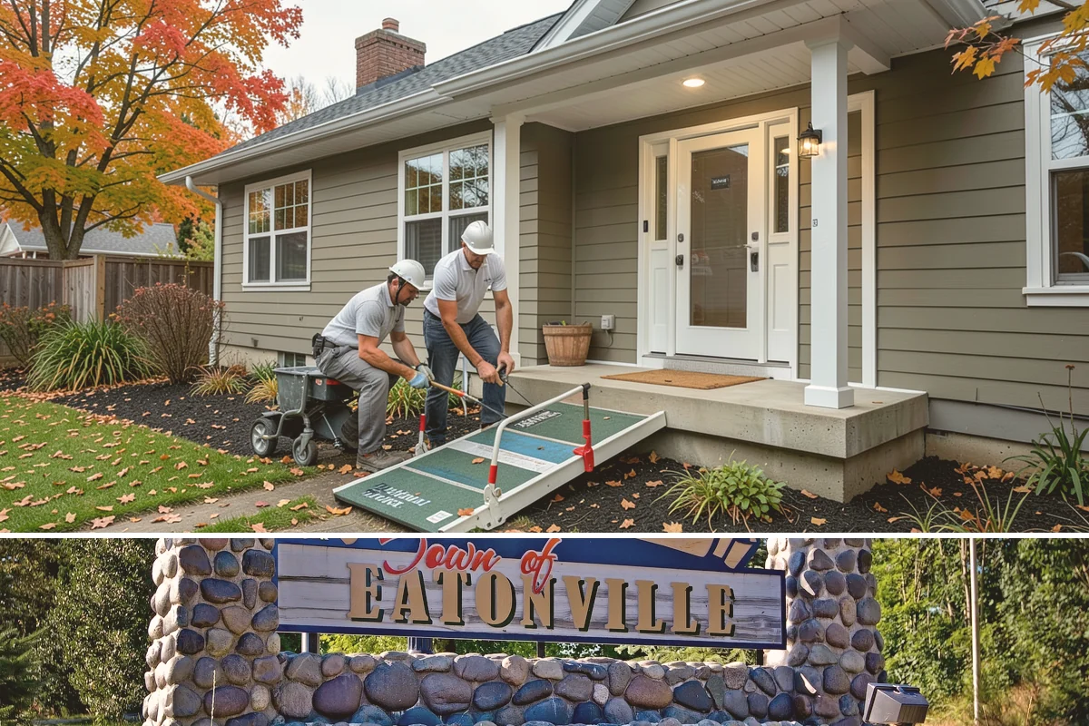 Basement Conversion in Eatonville, Pierce County, WA - Conversion work happens indoors and is a great use of the damp off-season.