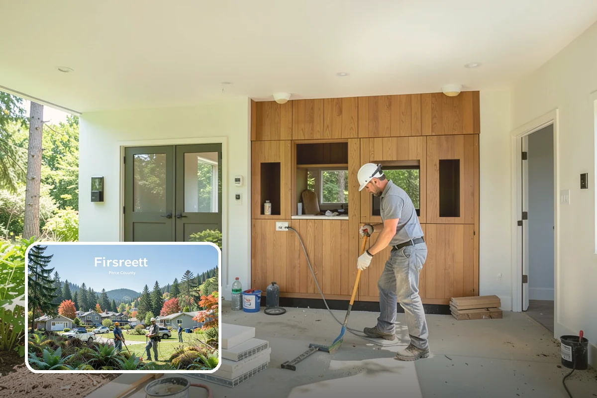 Basement Conversion in Fircrest, Pierce County, WA - Creates a purpose-built room for your needs