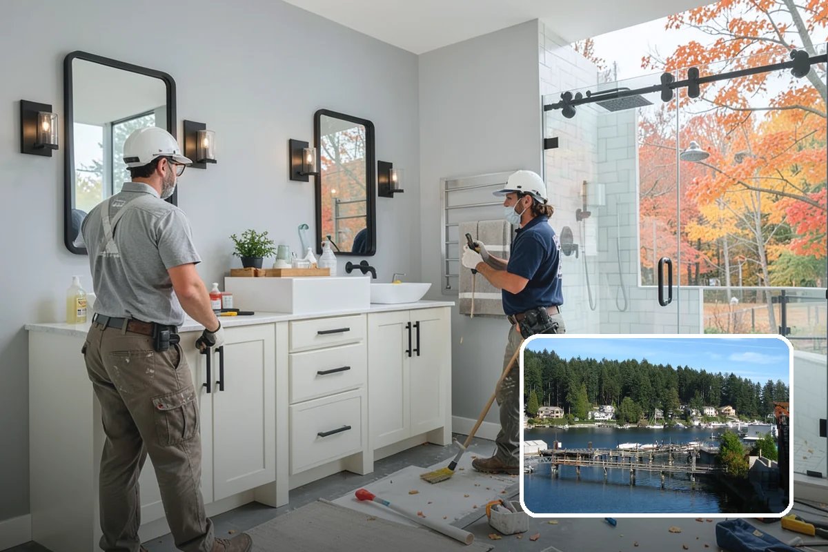 Basement Conversion in Gig Harbor, Pierce County, WA - Creates a purpose-built room for your needs
