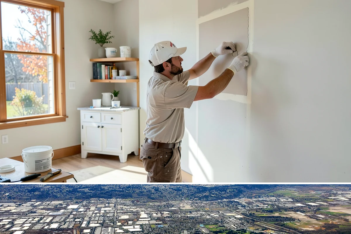 Basement Conversion in Kent, King County, WA - Conversion work happens indoors and is a great use of the damp off-season.