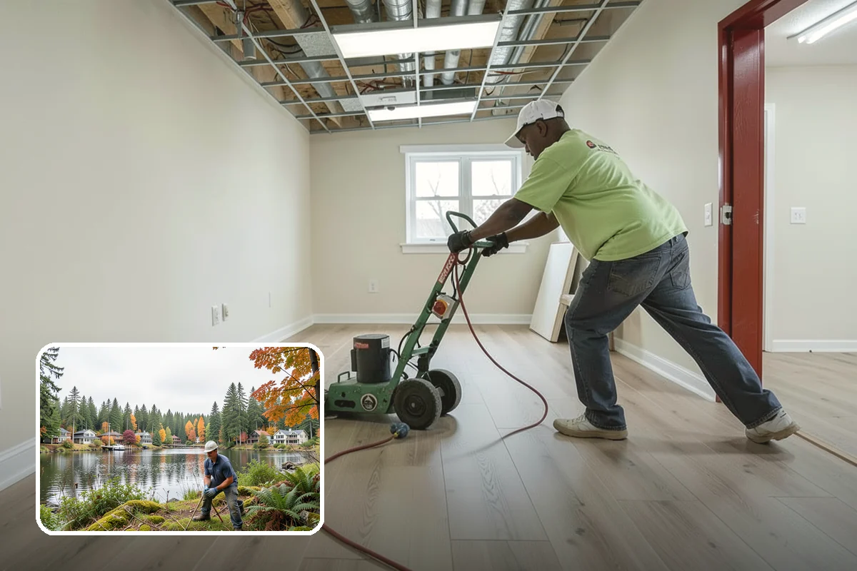 Basement Conversion in La Conner, Skagit County, WA - Creates a purpose-built room for your needs