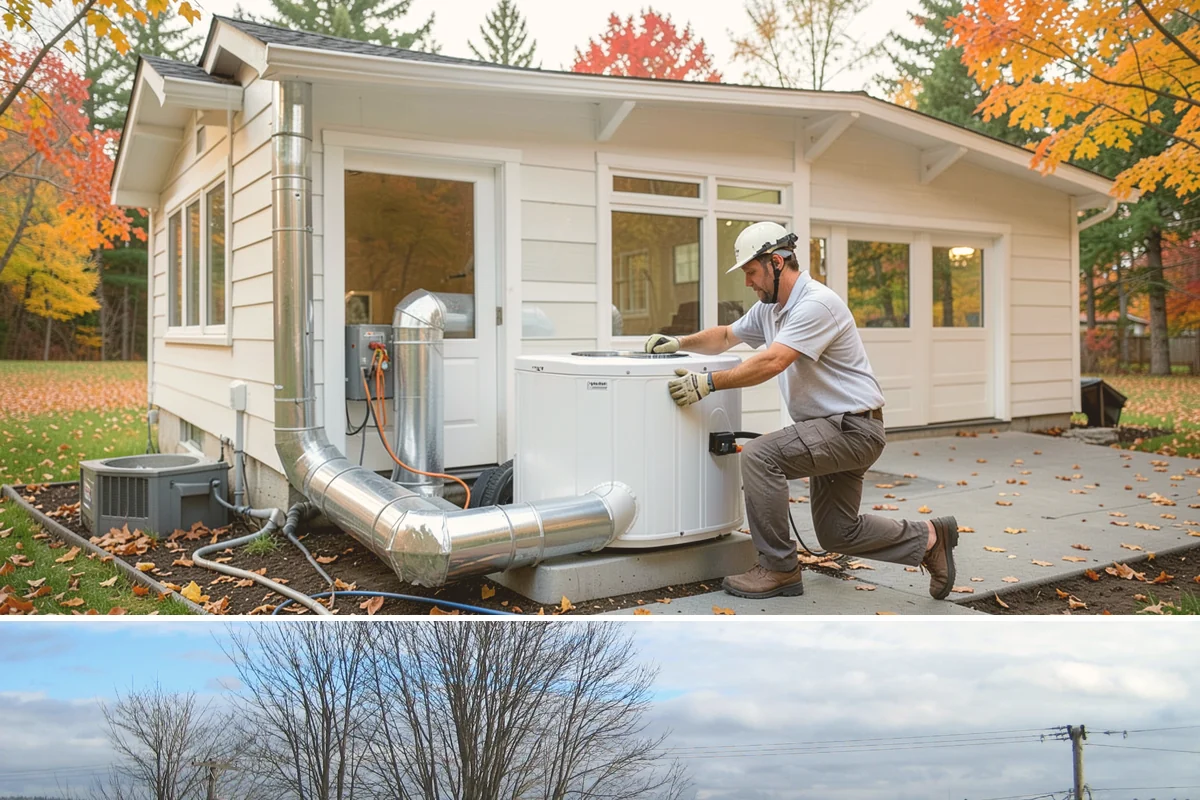 Basement Conversion in Langley, Island County, WA - Conversion work happens indoors and is a great use of the damp off-season.