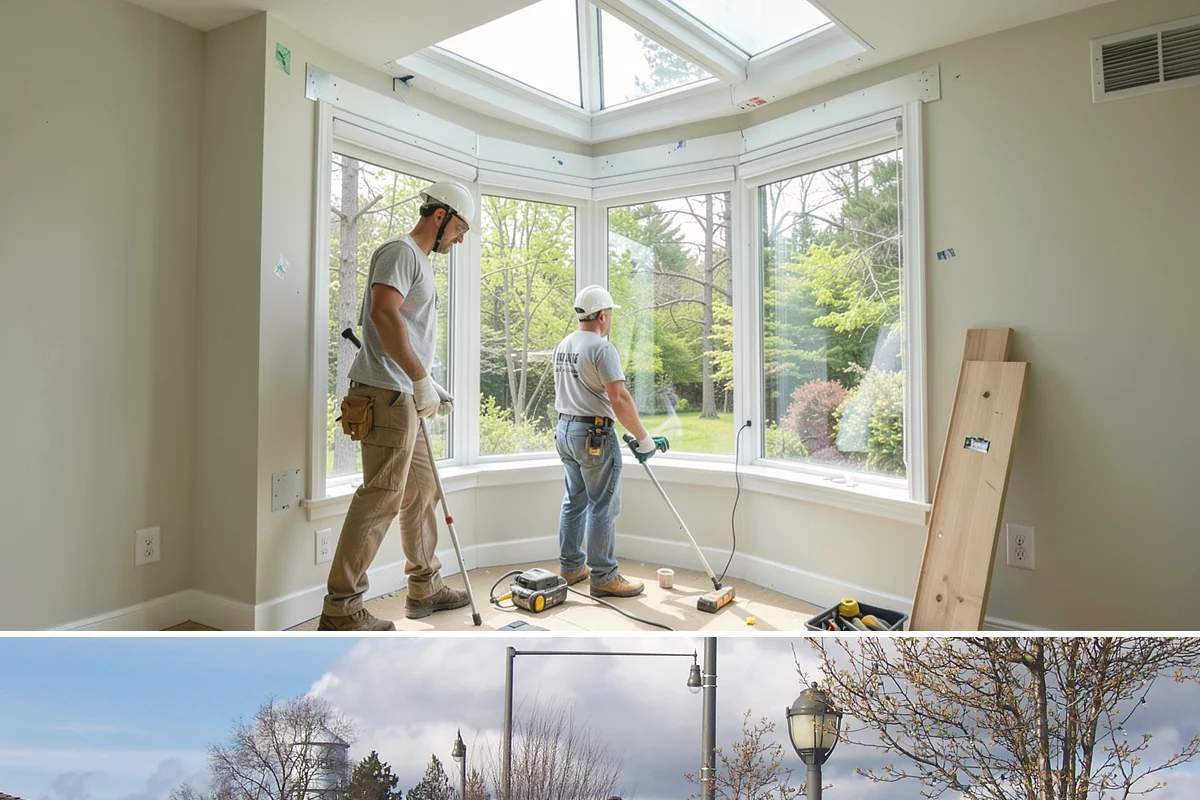 Basement Conversion in Marysville, Snohomish County, WA - Conversion work happens indoors and is a great use of the damp off-season.