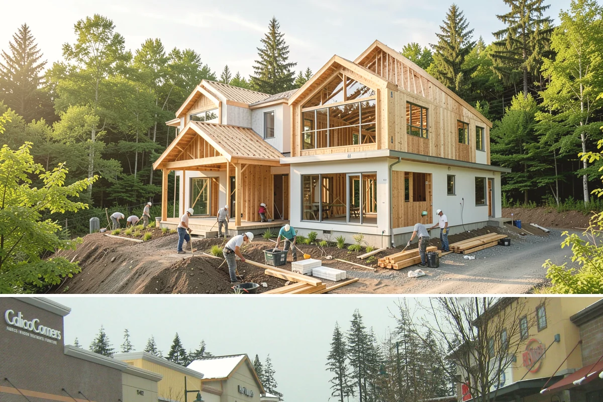 Basement Conversion in Mill Creek, Snohomish County, WA - Conversion work happens indoors and is a great use of the damp off-season.