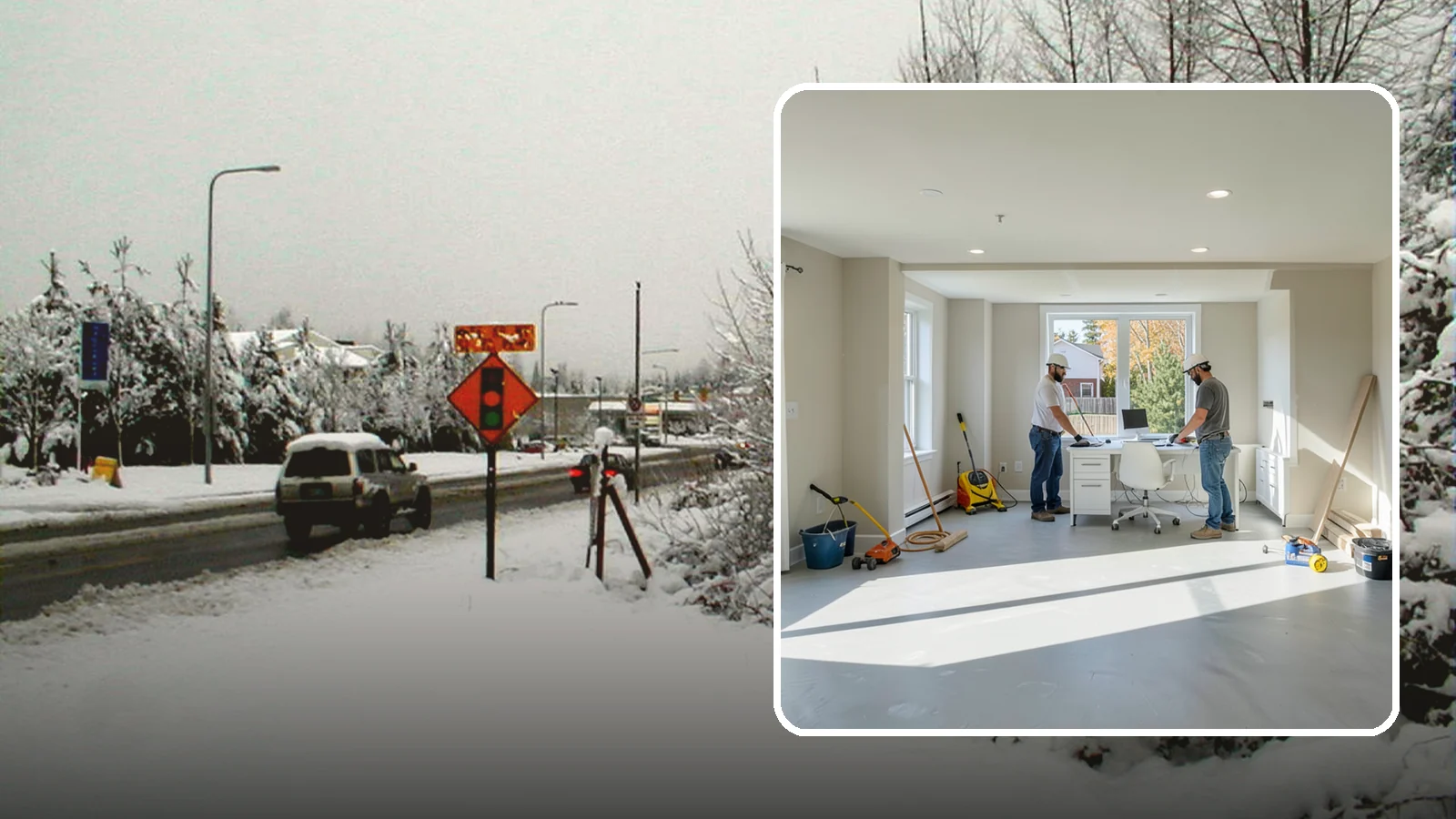 Basement Conversion in Newcastle, King County, WA - A basement conversion turns raw or storage space into a purposeful room such as a suite, gym, or office.
