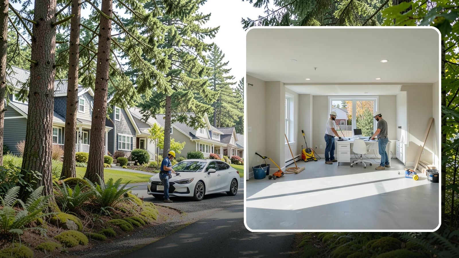 Basement Conversion in Normandy Park, King County, WA - A basement conversion turns raw or storage space into a purposeful room such as a suite, gym, or office.
