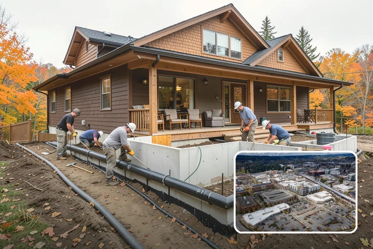 Basement Conversion in Redmond, King County, WA - Creates a purpose-built room for your needs