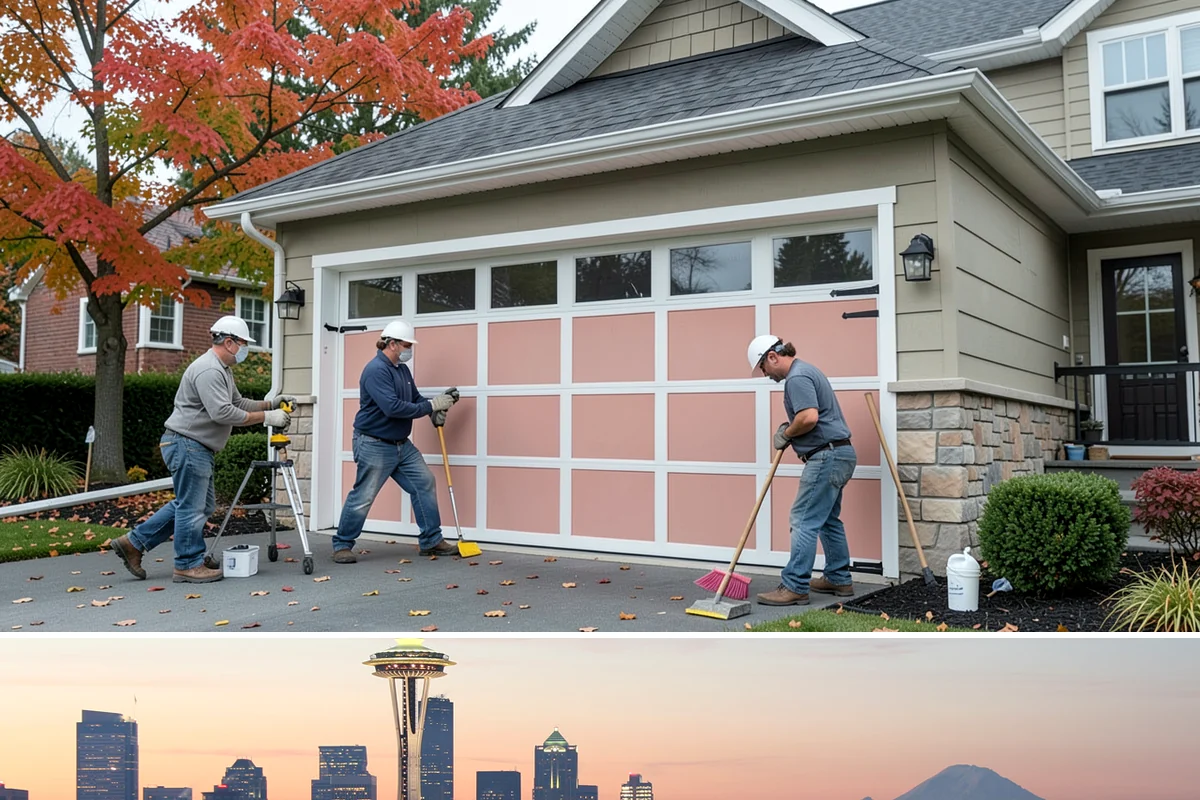 Basement Conversion in Seattle, King County, WA - Conversion work happens indoors and is a great use of the damp off-season.