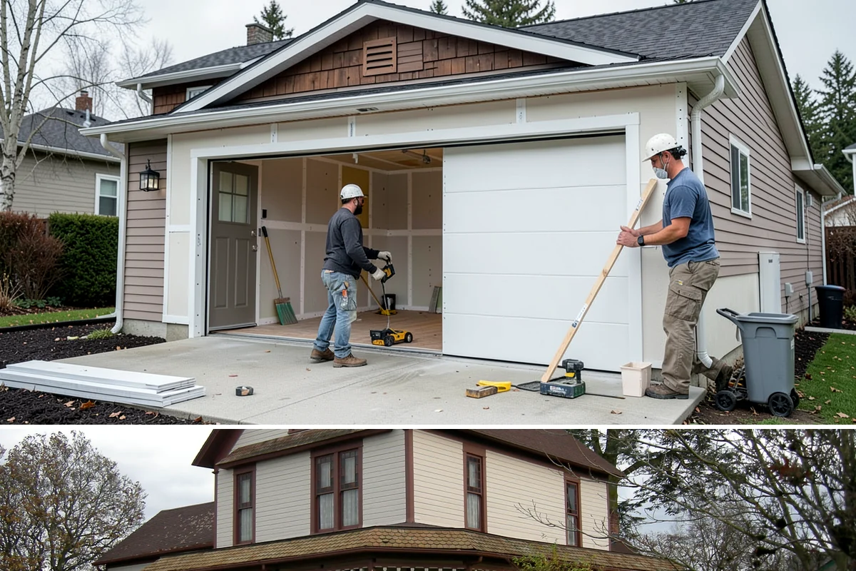 Basement Conversion in Sumner, Pierce County, WA - Conversion work happens indoors and is a great use of the damp off-season.