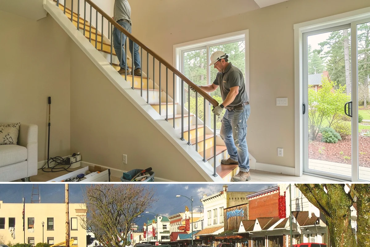 Basement Dehumidifier Installation in Arlington, Snohomish County, WA - Installing in late spring or summer sets humidity control in place before the damp winter season pushes moisture levels up.
