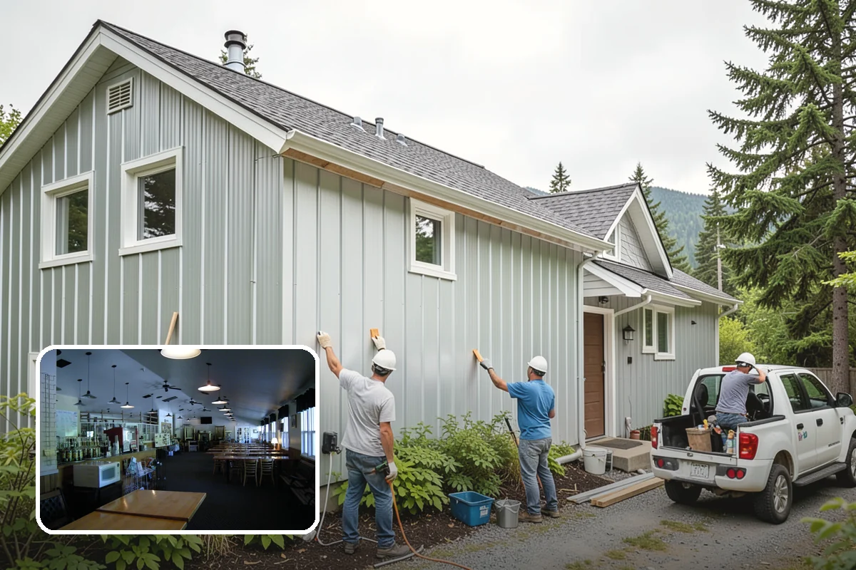 Basement Dehumidifier Installation in Black Diamond, King County, WA - Maintains healthy humidity that discourages mold growth