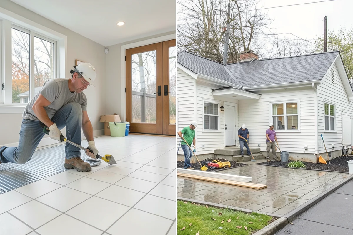 Basement Dehumidifier Installation in Black Diamond, King County, WA - Measure the space and assess current humidity levels