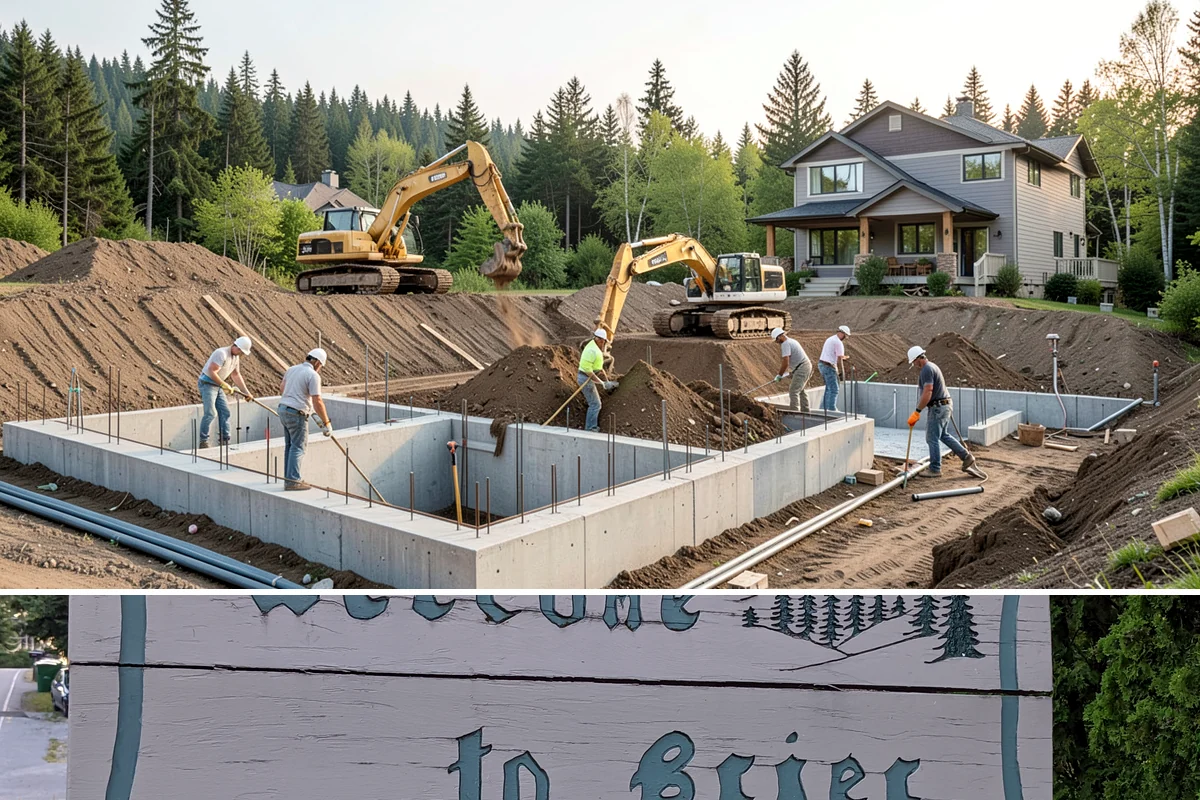 Basement Dehumidifier Installation in Brier, Snohomish County, WA - Installing in late spring or summer sets humidity control in place before the damp winter season pushes moisture levels up.