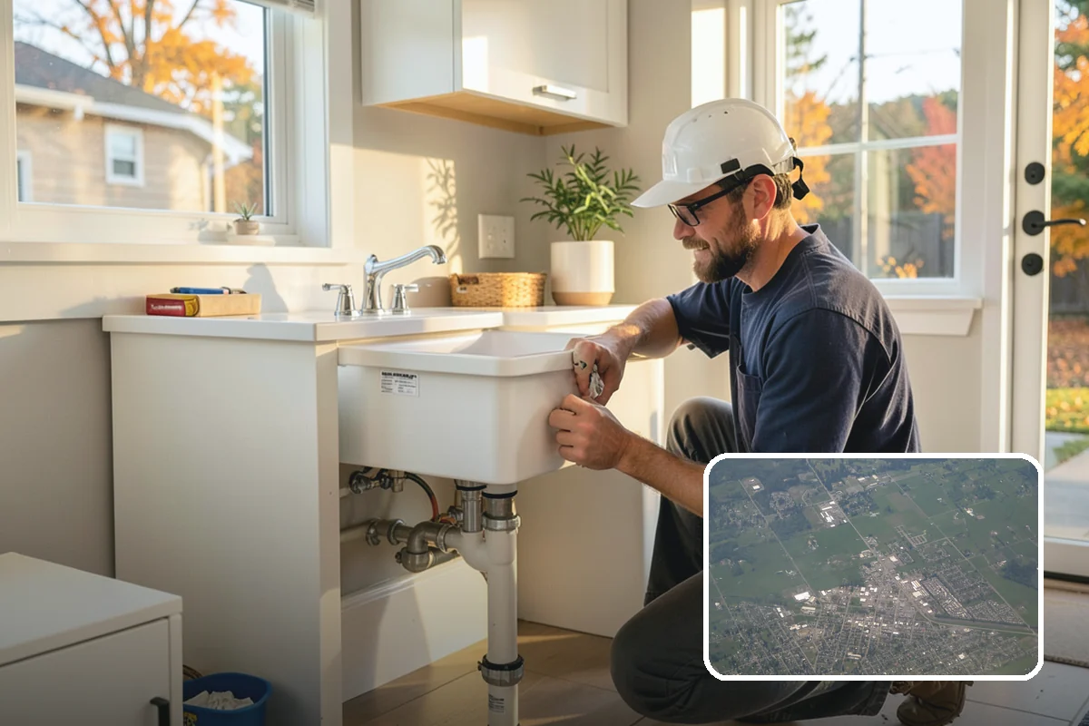 Basement Dehumidifier Installation in Enumclaw, King County, WA - Maintains healthy humidity that discourages mold growth