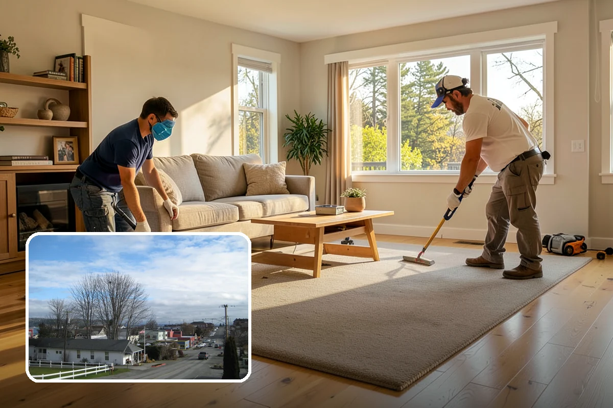 Basement Dehumidifier Installation in Langley, Island County, WA - Maintains healthy humidity that discourages mold growth