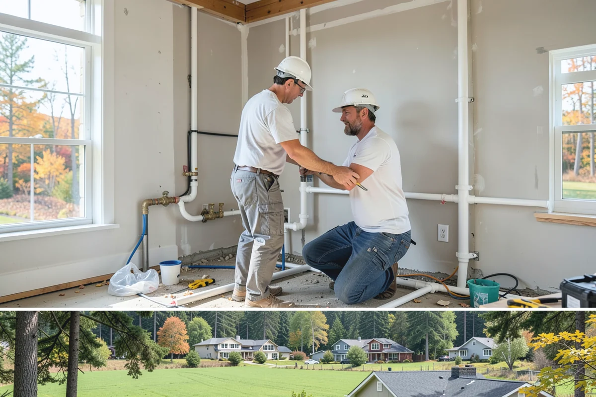 Basement Dehumidifier Installation in Lyman, Skagit County, WA - Installing in late spring or summer sets humidity control in place before the damp winter season pushes moisture levels up.