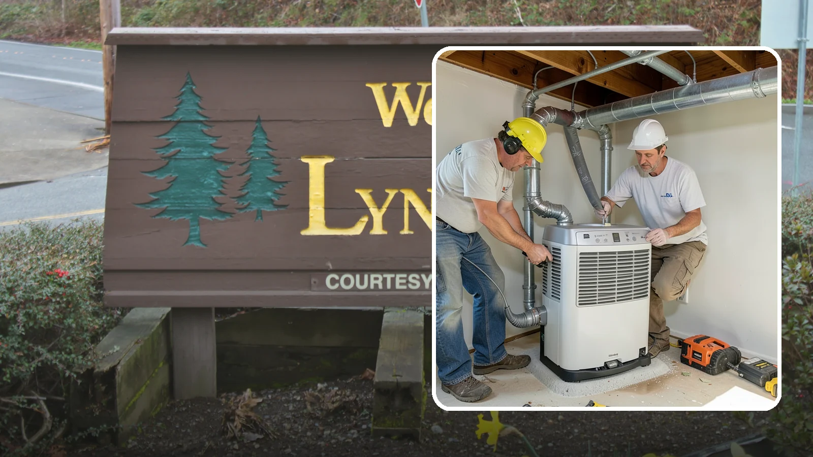 Basement Dehumidifier Installation in Lynnwood, Snohomish County, WA - Adding a dedicated, drainable dehumidifier that holds basement or crawlspace humidity at a safe, consistent level.