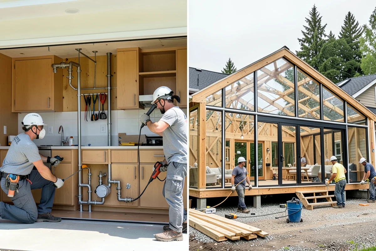 Basement Dehumidifier Installation in Maple Valley, King County, WA - Measure the space and assess current humidity levels