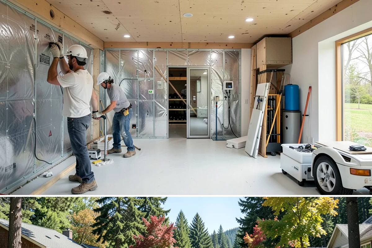Basement Dehumidifier Installation in Orting, Pierce County, WA - Installing in late spring or summer sets humidity control in place before the damp winter season pushes moisture levels up.