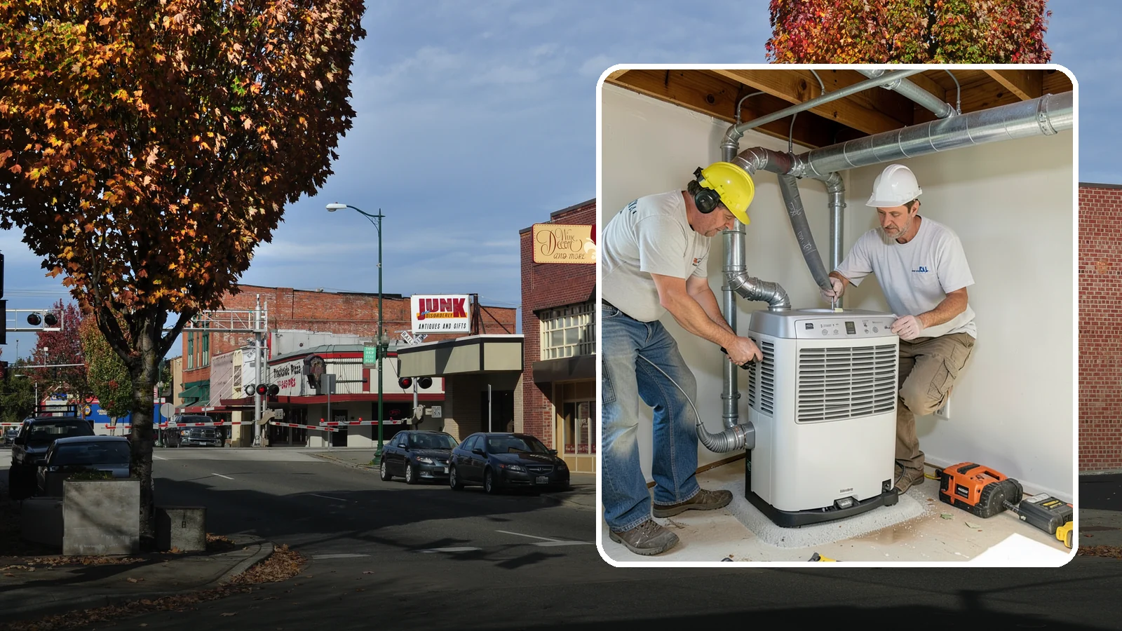 Basement Dehumidifier Installation in Puyallup, Pierce County, WA - Adding a dedicated, drainable dehumidifier that holds basement or crawlspace humidity at a safe, consistent level.