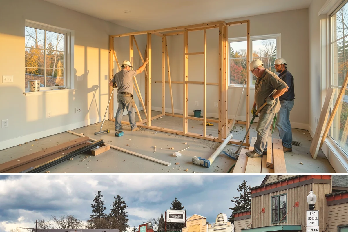 Basement Dehumidifier Installation in Roy, Pierce County, WA - Installing in late spring or summer sets humidity control in place before the damp winter season pushes moisture levels up.