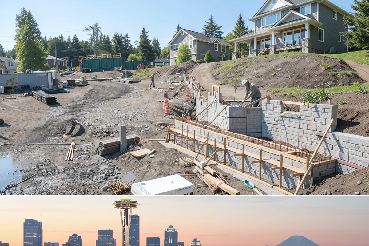 Basement Dehumidifier Installation in Seattle, King County, WA - Installing in late spring or summer sets humidity control in place before the damp winter season pushes moisture levels up.